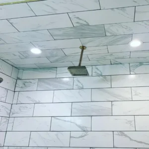 Shower recessed lighting