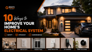 Home electrical system upgrades by Gravette Electrical Services